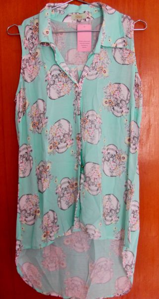 Blusa Mullet Caveiras