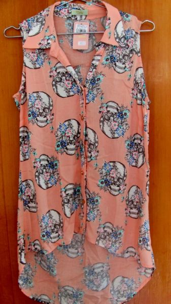 Blusa Mullet Caveiras